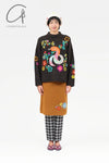 YANYAN KNITS Alpaca Knitted Sweater/Pencil Skirt YYK-YYW24-1961-HUANG Skirt YYK-YYW24-1941